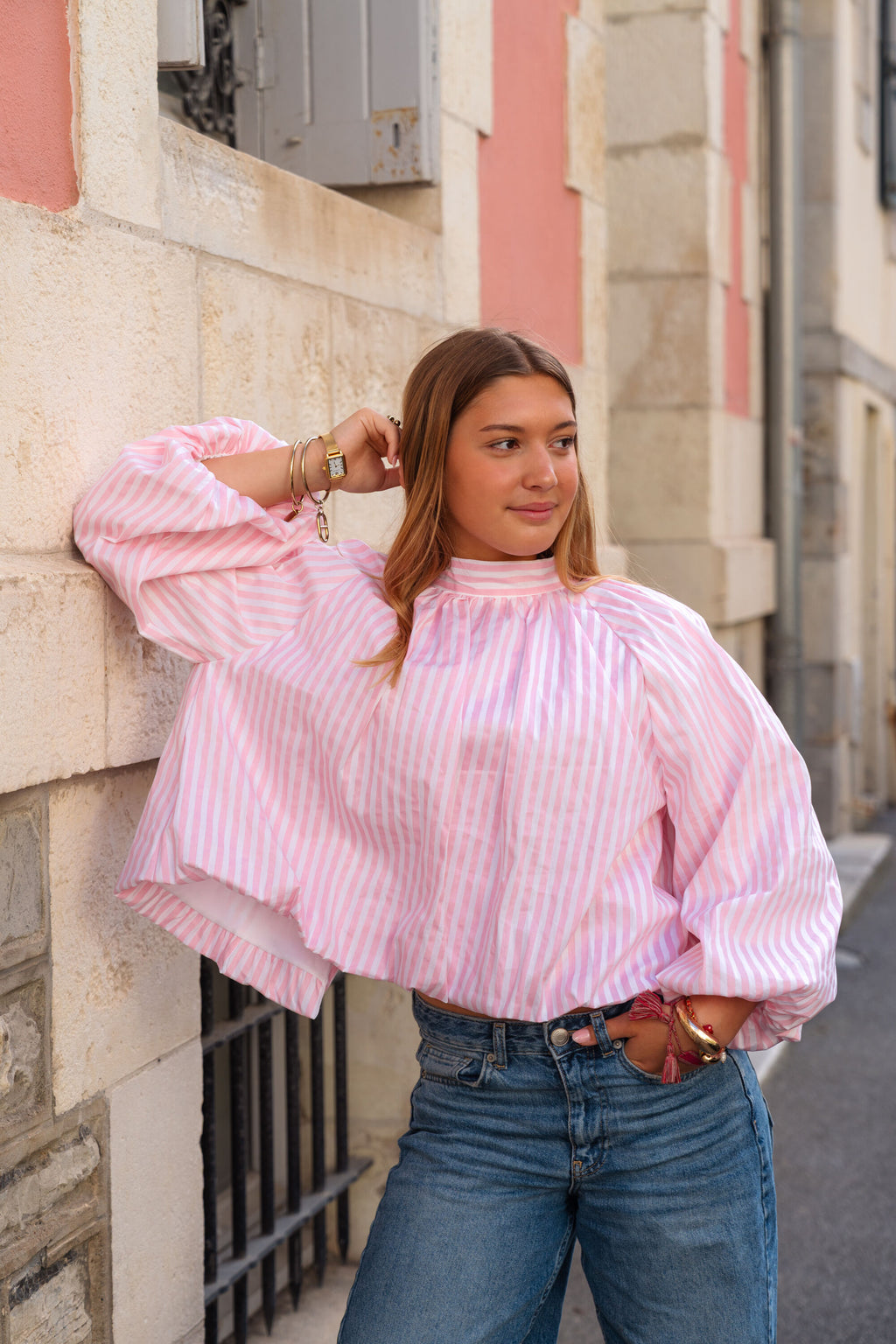Blouse à rayures Mila
